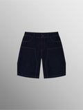 Knit Denim Short – Dark Blue Wash